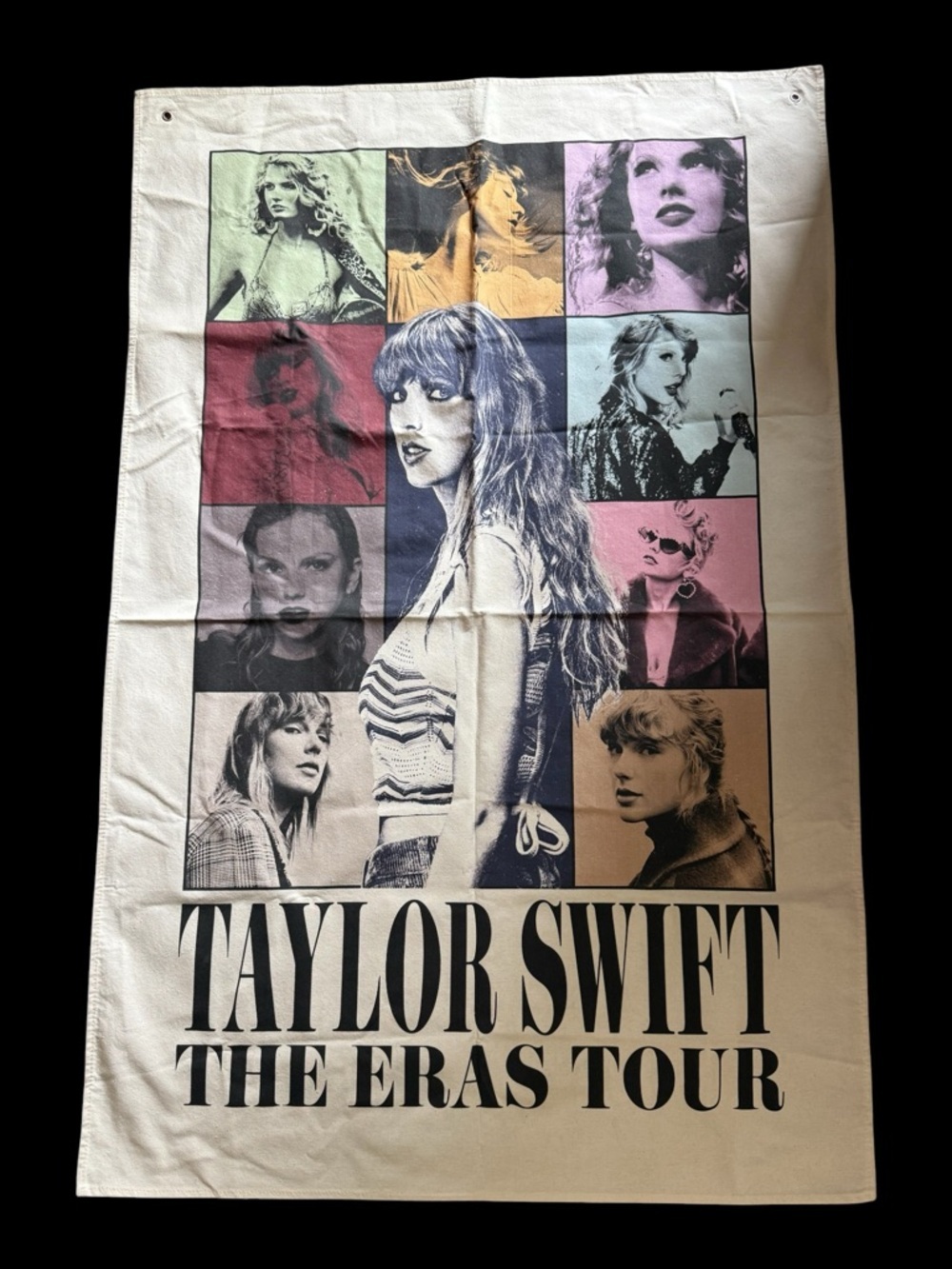 Official Taylor Swift The Eras Tour Canvas Tapestry